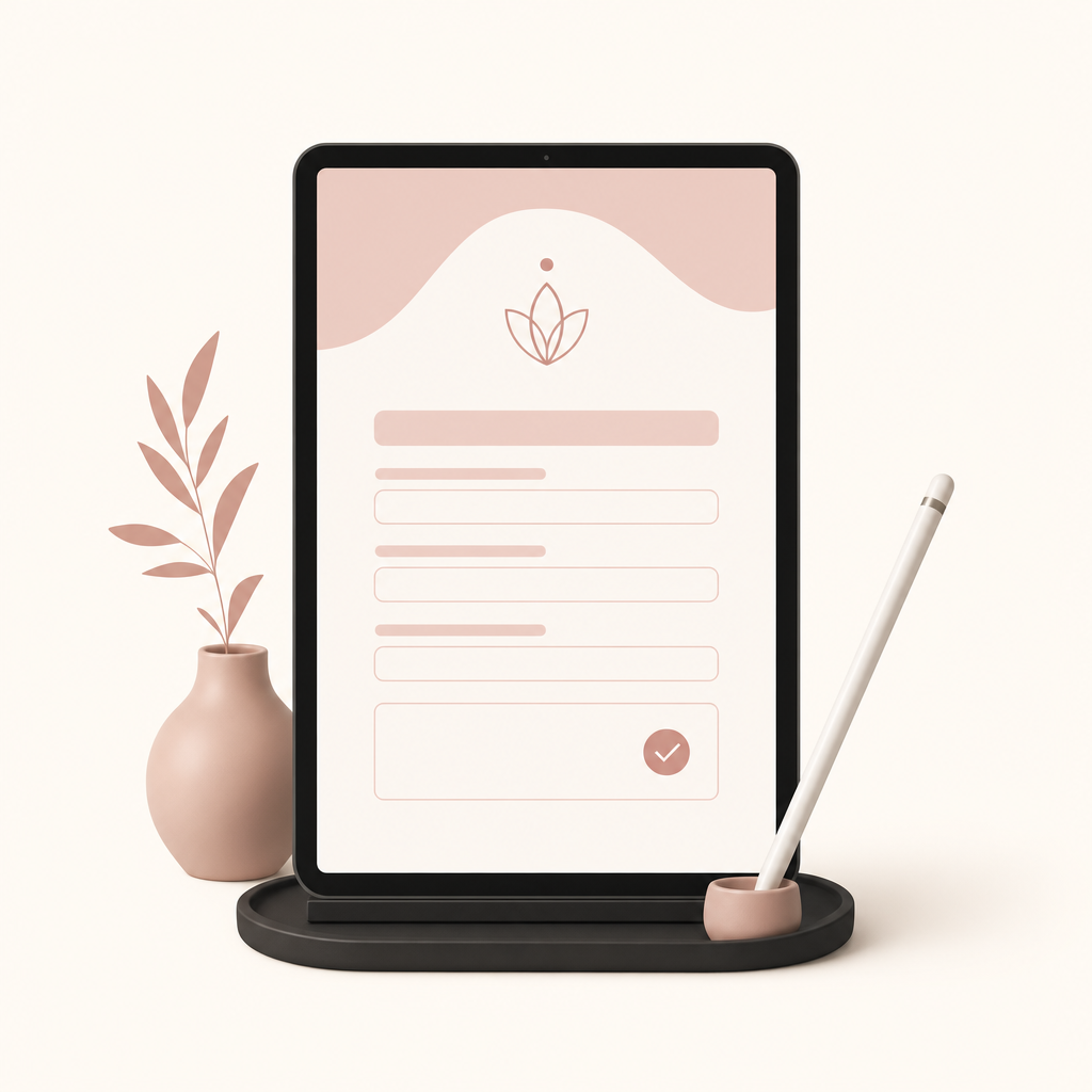 iPad intake form